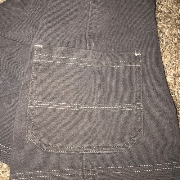 Koala Kids Gray Longer Shorts Side Pockets - Picture 4 of 5